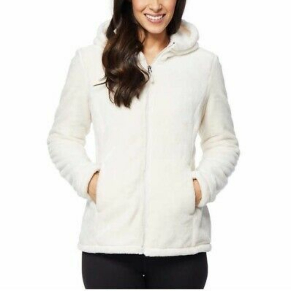 Like New White Teddy Sweater